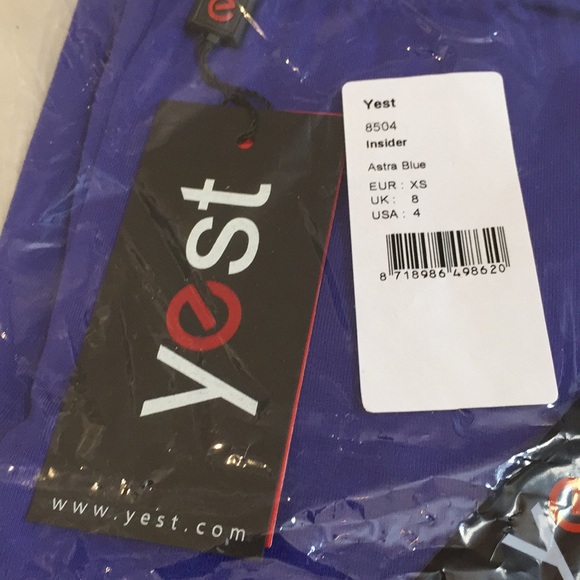 Yest Insider 8504 Astra Blue Capris Leggings Activewear Size 4 - Picture 16 of 16
